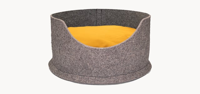 felt cat bed