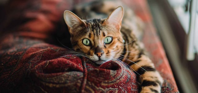 a shocked cat