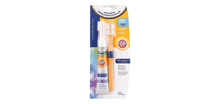 Arm & Hammer 360 Toothbrush for Adult Dogs