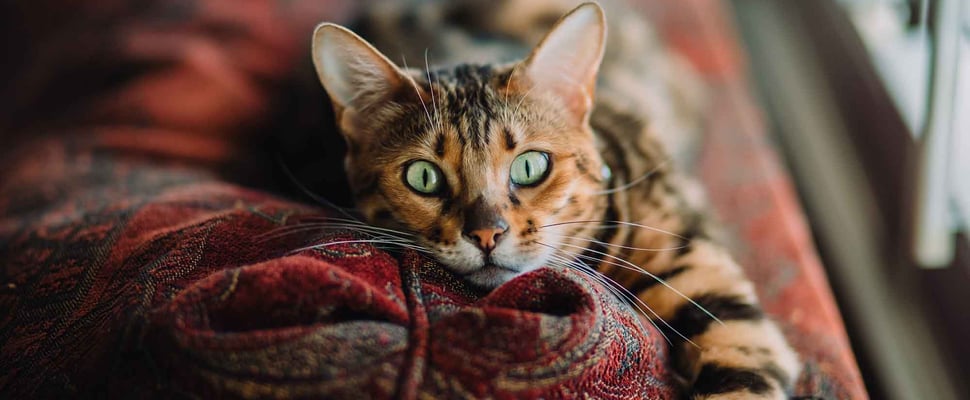 a shocked cat